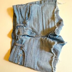 Blue Jean Shorts